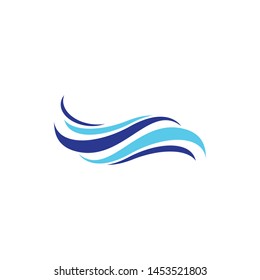 Wave symbol vector icon illustration design
