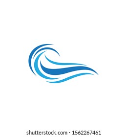 Wave symbol vector icon illustration design