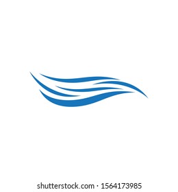 Wave symbol vector icon illustration design