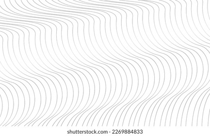 Wave textures line white background design