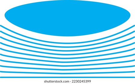 Wave Trend, Wave line, Wave design, Wave tshirt design