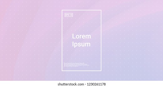 Wave Trendy background. Creative flow shapes. Geometric gradient composition wallpaper. Abstract Minimal Dynamic colorful wavy elements. Template for Cover Poster Flyer. Vector illustration EPS10.