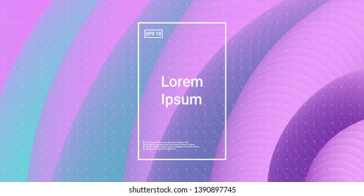 Wave Trendy background. Creative layout flow shapes. Minimal Geometric gradient layout wallpaper. Abstract Minimal Dynamic wavy elements. Template Cover Poster Flyer. Vector illustration EPS10.