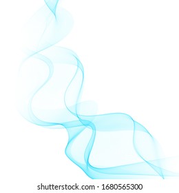 
wave turquoise vector abstract design