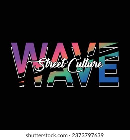 Wave - typography for print and other use