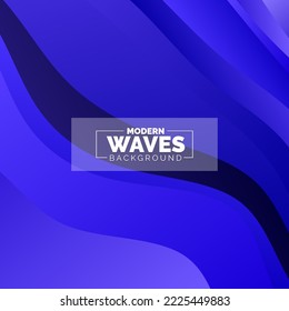 wave vector abstract background flat design stock illustration