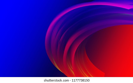 Wave vector background in gradient color. Landing page