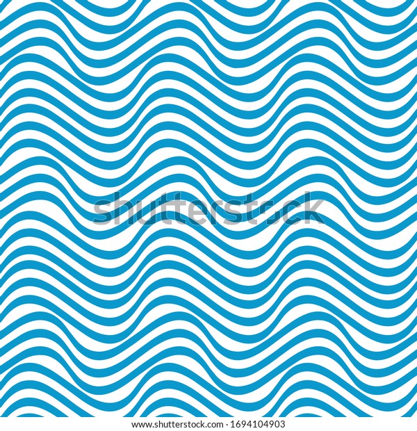 Wave Vector Background Texture Seamless Hand Stock Vector (Royalty Free ...