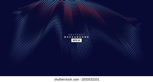Elemento vectorial ondulado con líneas de gradiente colorido abstracto para sitio web, banner y folleto, Ilustración de movimiento de flujo de curvas, Diseño de fondo moderno.