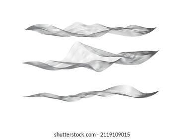 Wave vector element with abstract lines for website, banner and brochure. Wave of lines. Curve flow motion illustration. Modern background design. Lace effect.