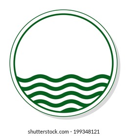 wave vector icon