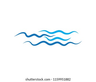 wave vector icon design