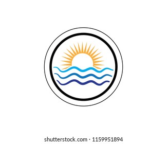 wave vector icon design