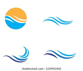 wave vector icon design
