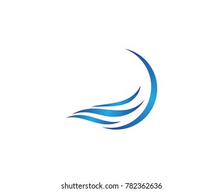 Wave vector icon design