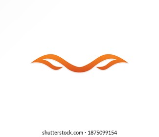Logo-Design für Wellenvektorsymbol
