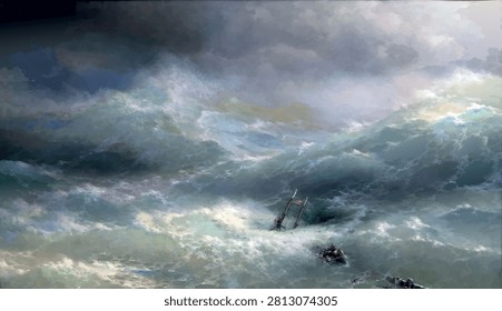 The Wave - vector illustration