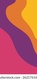 wave vector illustration of a colorful abstract background	