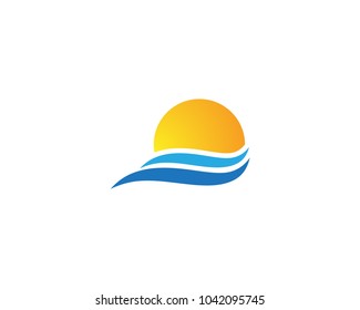 Wave Vector Logo Design Template