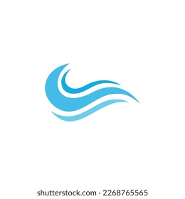 Wave vector symbol. Business Icon.
