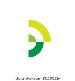 wave voice D logo type