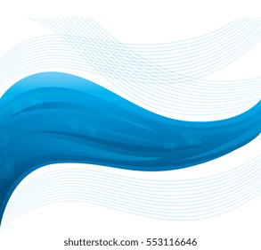 wave water background icon