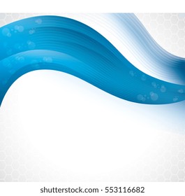 Abstract Background Blue Lines Vector Clipart Stock Vector (Royalty ...