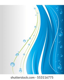 wave water background icon