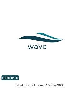 Wave Water Icon vector Logo Template Design Element