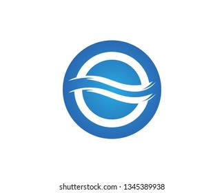 Wave water logo