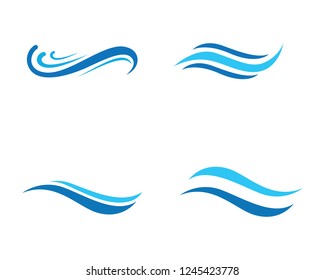 wave water logo beach