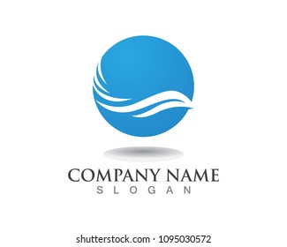 Wave water logos