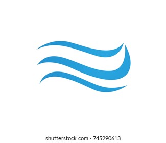 Wave water Logos Template