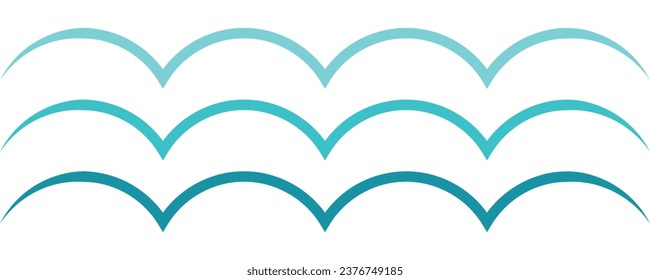 wave of water in the ocean, surface of water in the sea