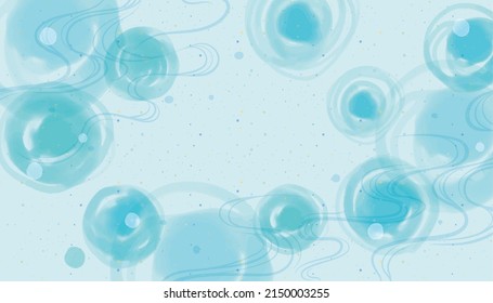Wellenwasser-Erfrischung, Hintergrundgrafik