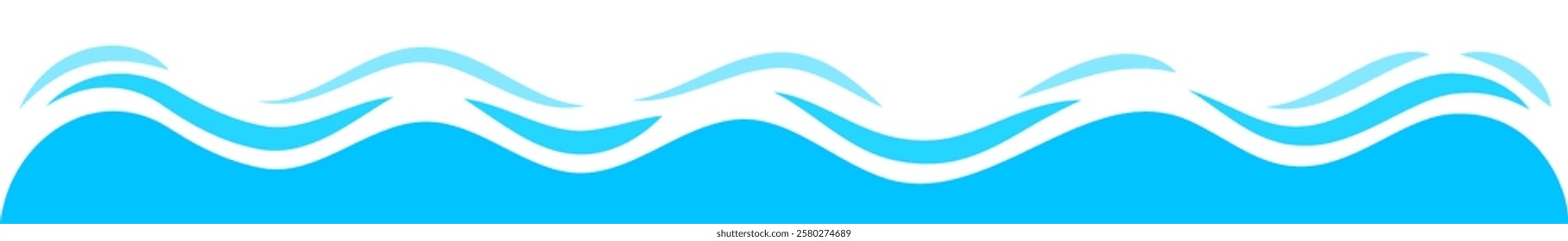 wave water ripple flow, ocean graphic stripe, water splash shape, sea wave line shape, ripple symbol, line wavy simple