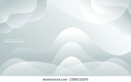 wave white background modern gradient