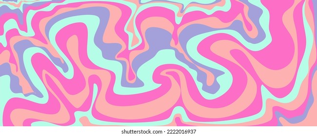 Fondo Wave y2k para el diseño retro. Fondo rosa de mármol gris líquido. Patrón púrpura y2k en rosa de estilo moderno. Papel pintado de la ola retro psicodélica