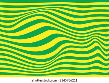 wave yellow and green abstract background. make with mesh for your graphic design.