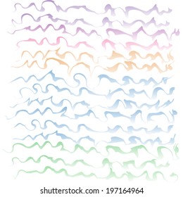 Waved design element