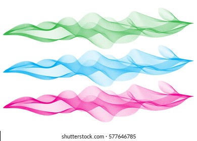 Waved design element