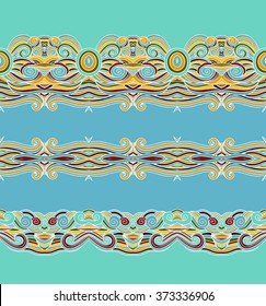 Waved ornaments