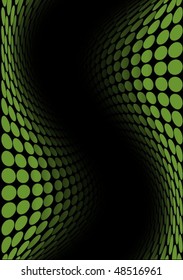 Waved tunnel shape