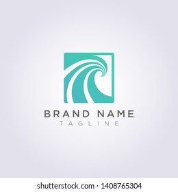 Waveform logo templates for your business and brand.