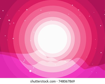 Waveform and sky,.Icon symbol isolated on white background. Vector illustration.
