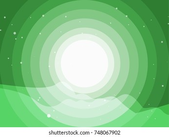 Waveform and sky,.Icon symbol isolated on white background. Vector illustration.
