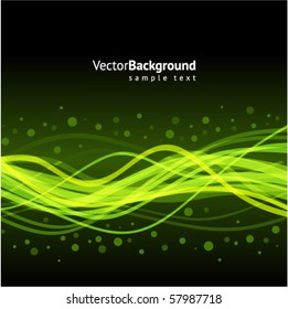 Waveform vector background