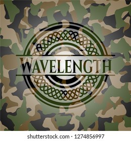 Wavelength camo emblem