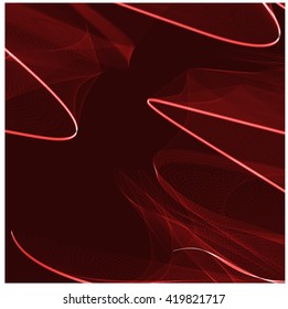 Waves abstract background