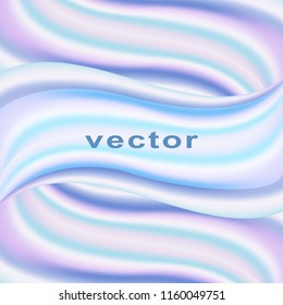  Waves abstract background. Vector template. Modern design.